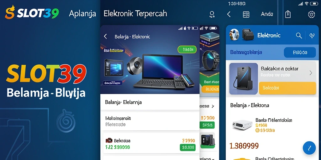 Antarmuka SLOT39 yang ramah pengguna, memudahkan navigasi belanja Elektronik.