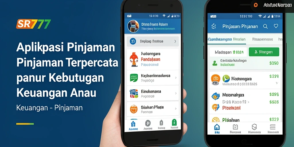 Tampilan antarmuka aplikasi SR777 yang sederhana dan fungsional.