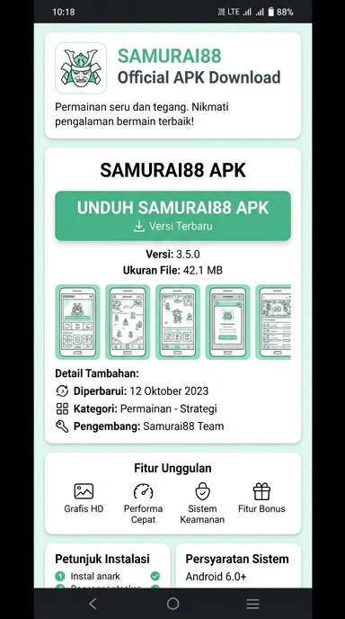 Unduh dan Pasang APK samurai88 untuk Android