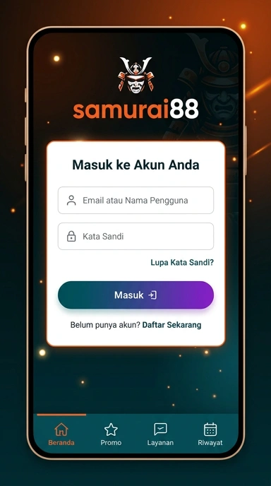 Masuk Akun Samurai88 dengan Mudah dan Cepat